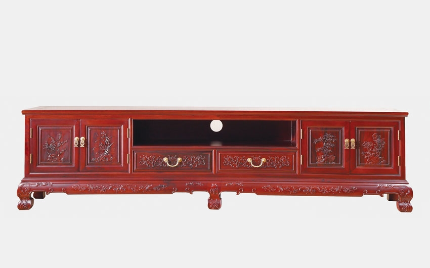 四门二抽电视柜