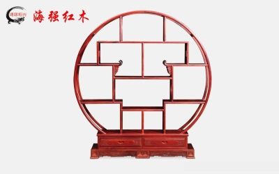 圆形多宝阁，博古架